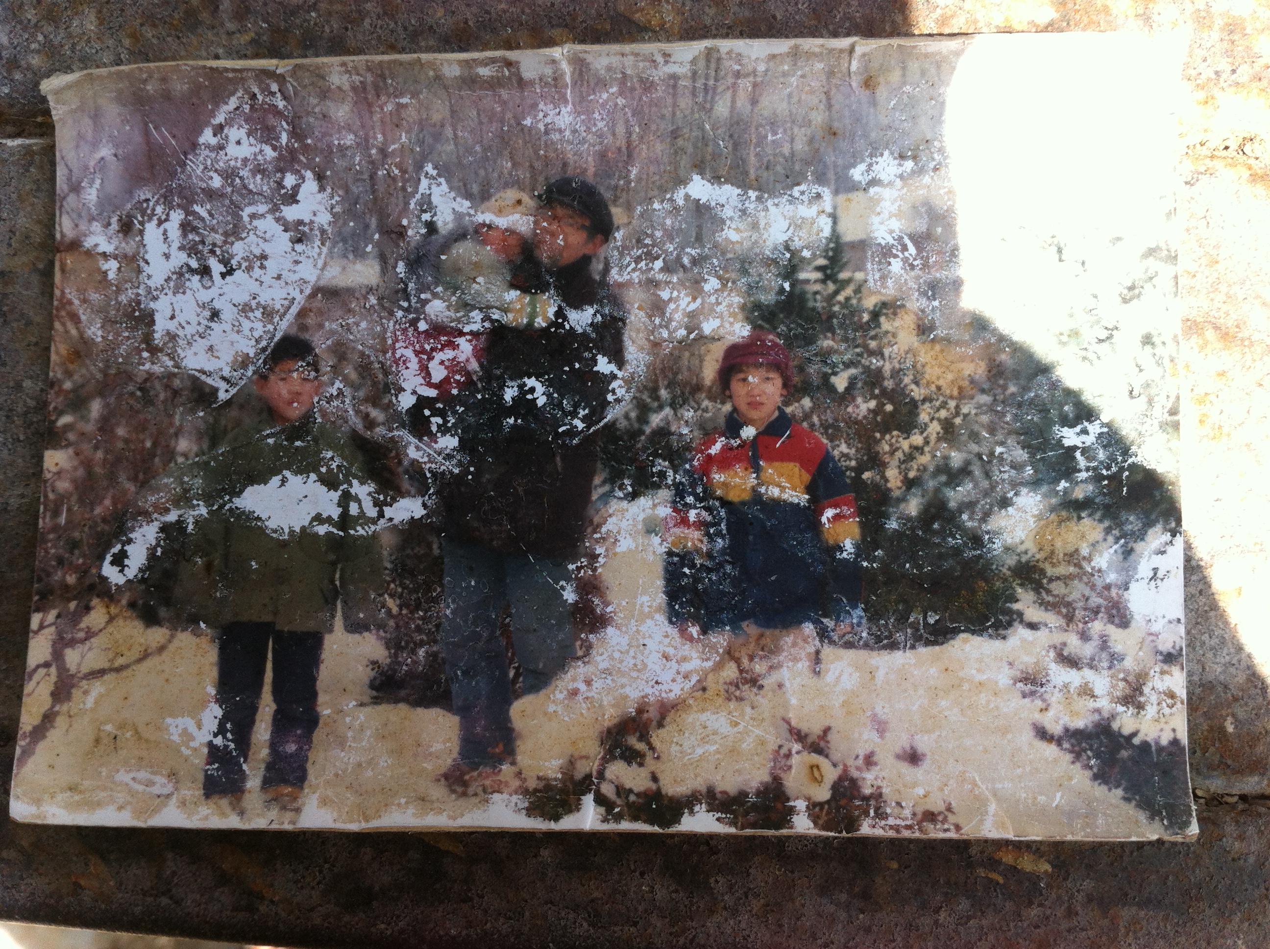 1990左右拍摄近30年前的老照片 那年我10岁左右